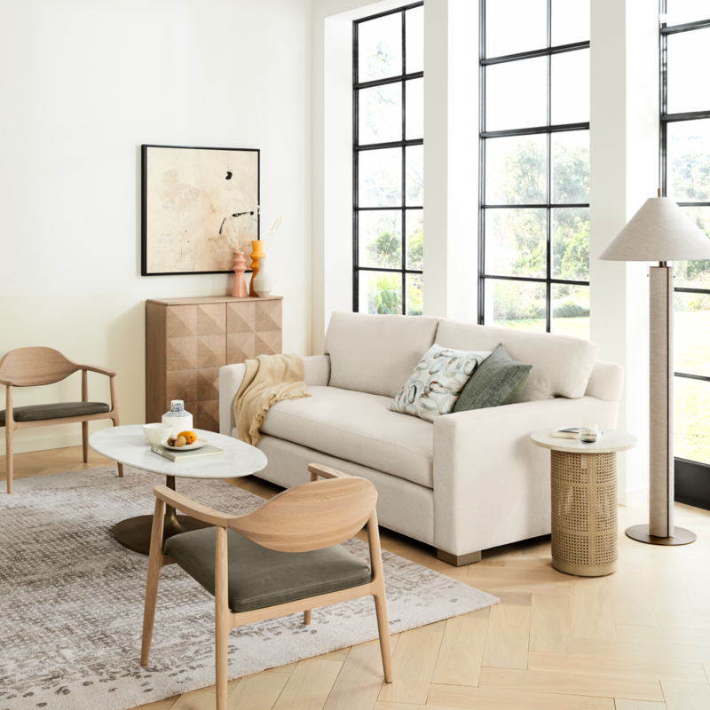 Axis 3-Piece U-Shaped Bench Sectional Sofa with Double Chaise Lounge - image 8 of 12