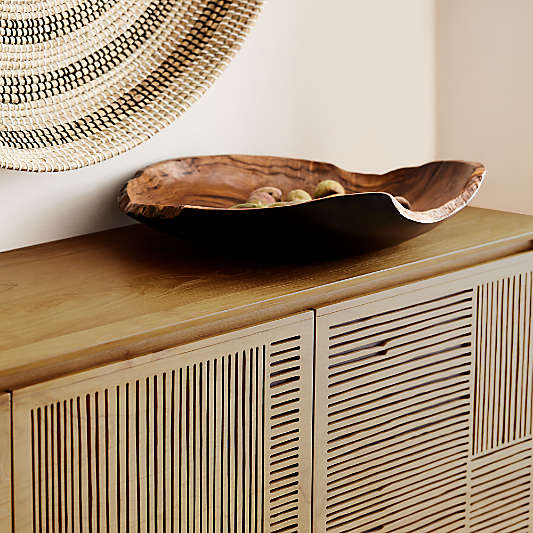 Hallen Reclaimed Wood Centerpiece Bowl 18"