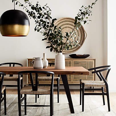 Crate and barrel 2025 dining room lighting