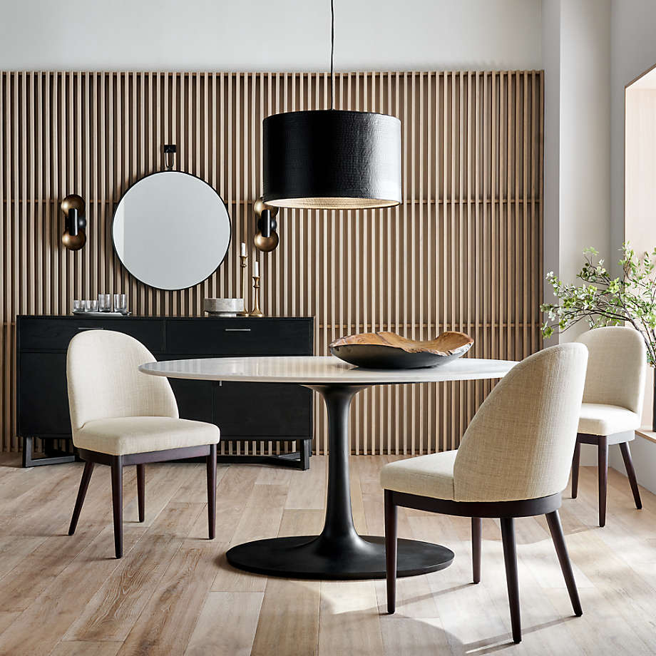 Ana Ivory Dining Chair Reviews Crate Barrel