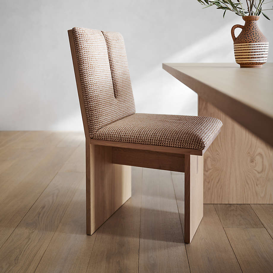 Crate and barrel sales oak dining table