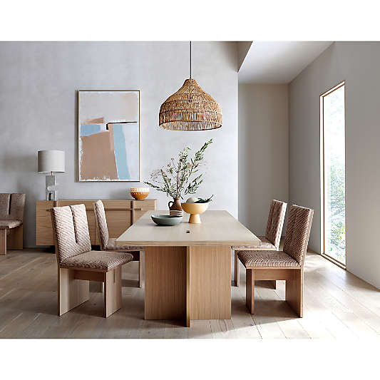 Paradox Natural Oak Dining Table