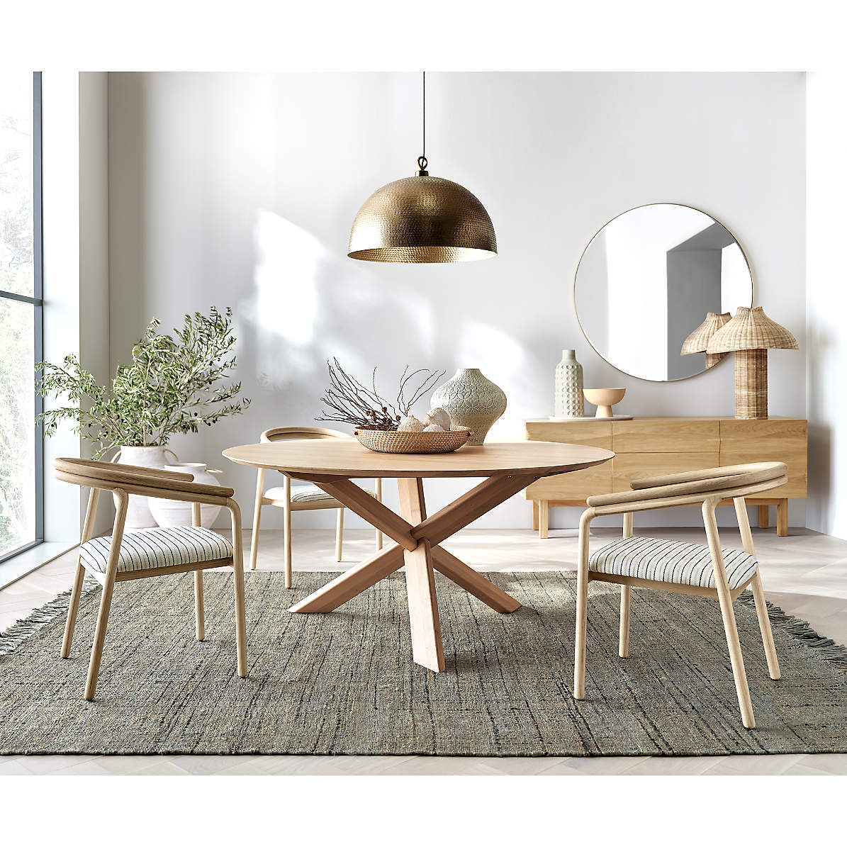 Crate and shop barrel apex table