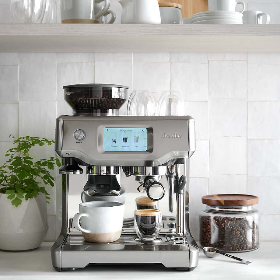 Breville Brushed Stainless Bambino Steel Espresso Machine with Steam Wand +  Reviews