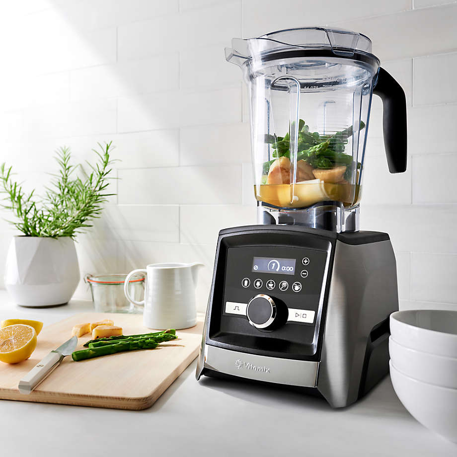 Vitamix Ascent A3500 BPA-Free Brushed Stainless Steel Blender + Reviews, Crate & Barrel Canada