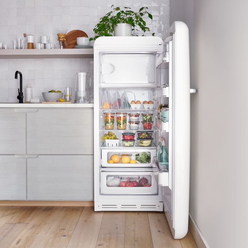 SMEG FAB 28 Matte White Refrigerator - image 4 of 12