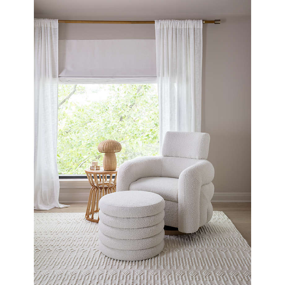 Nursery side sale table white