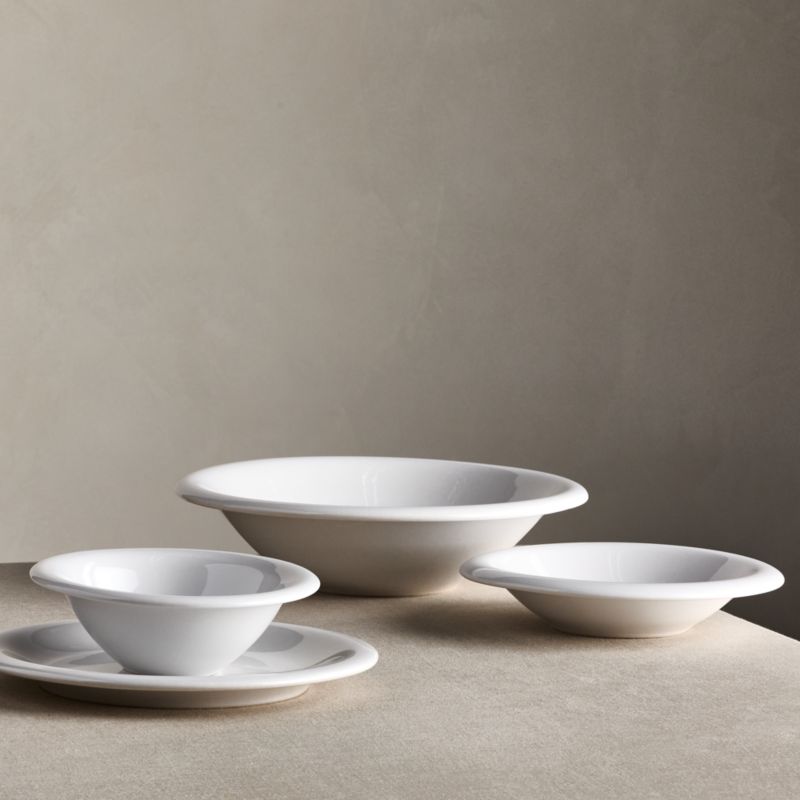 Caesna White Stoneware Dinnerware - image 0 of 4