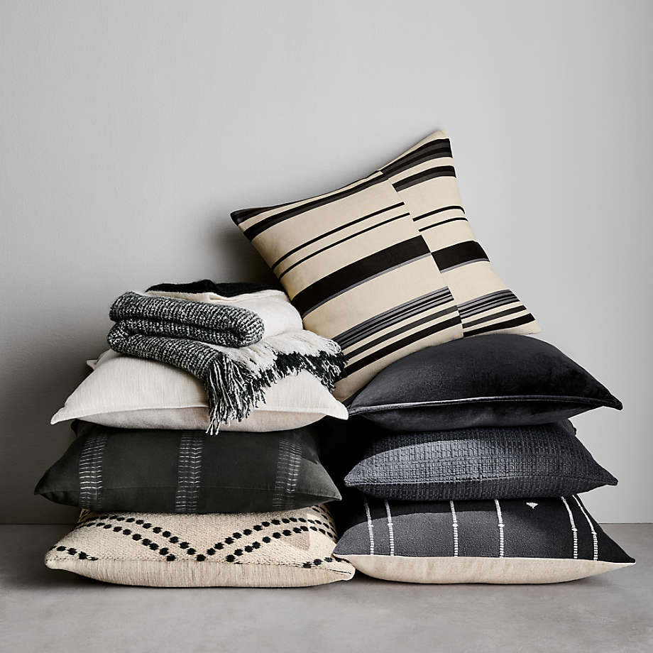 Navy outlet pillow covers