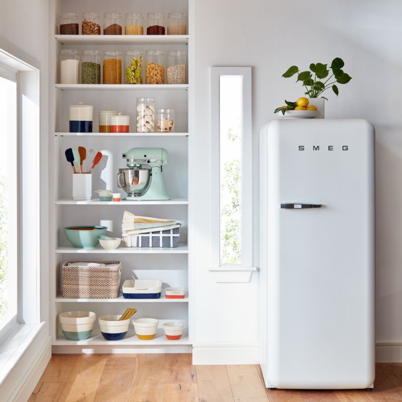 SMEG FAB 28 Matte White Refrigerator - image 6 of 12