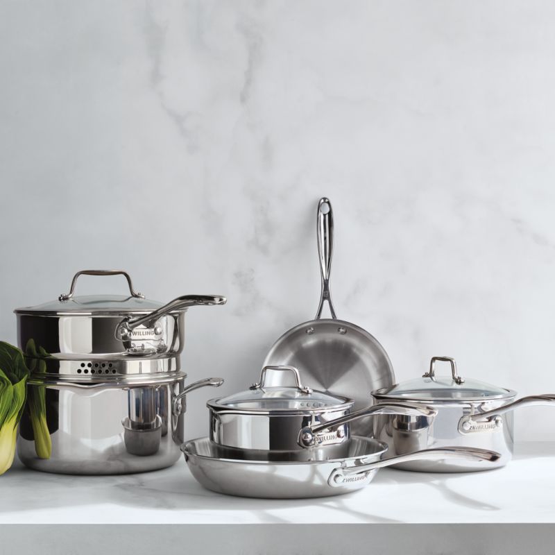 ZWILLING ® Clad Xtreme 10-Piece Polished Stainless Steel Cookware Set - image 4 of 6