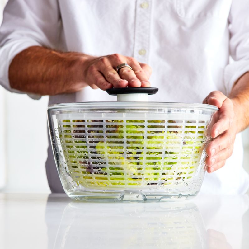 OXO ® Glass Salad Spinner - image 1 of 4