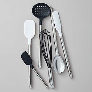 Real Cooking Miniature Stainless Steel Kitchen Utensil Set length