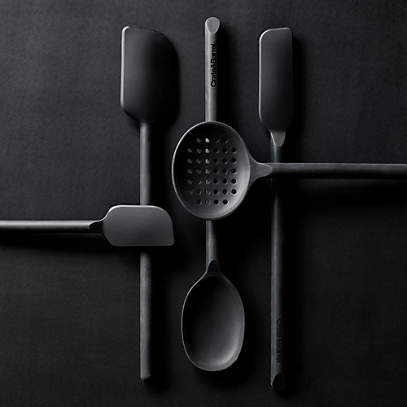 Crate & Barrel Black Nylon Pasta Spoon + Reviews