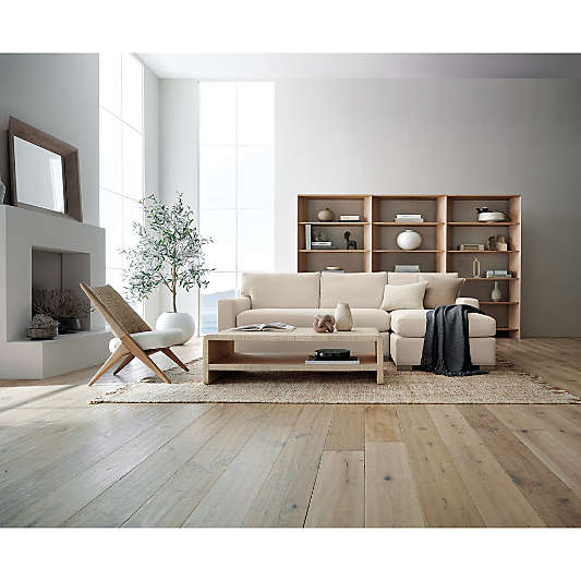Axis 2-Piece Sectional Sofa with Extra Wide Chaise Lounge