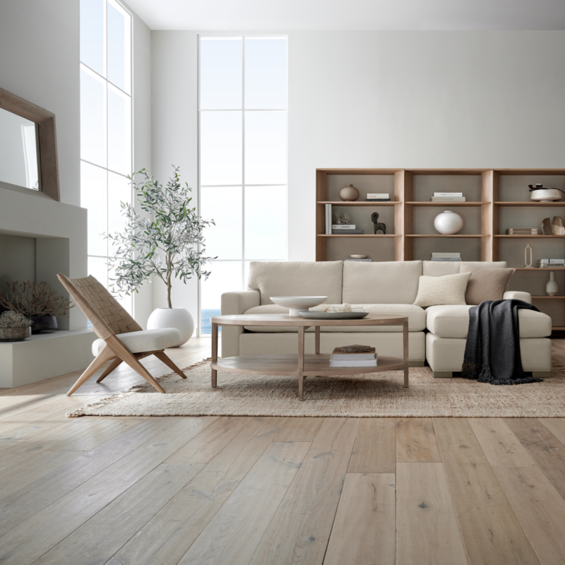 Axis 2-Piece Bench Sectional Sofa with Chaise Lounge - image 0 of 9