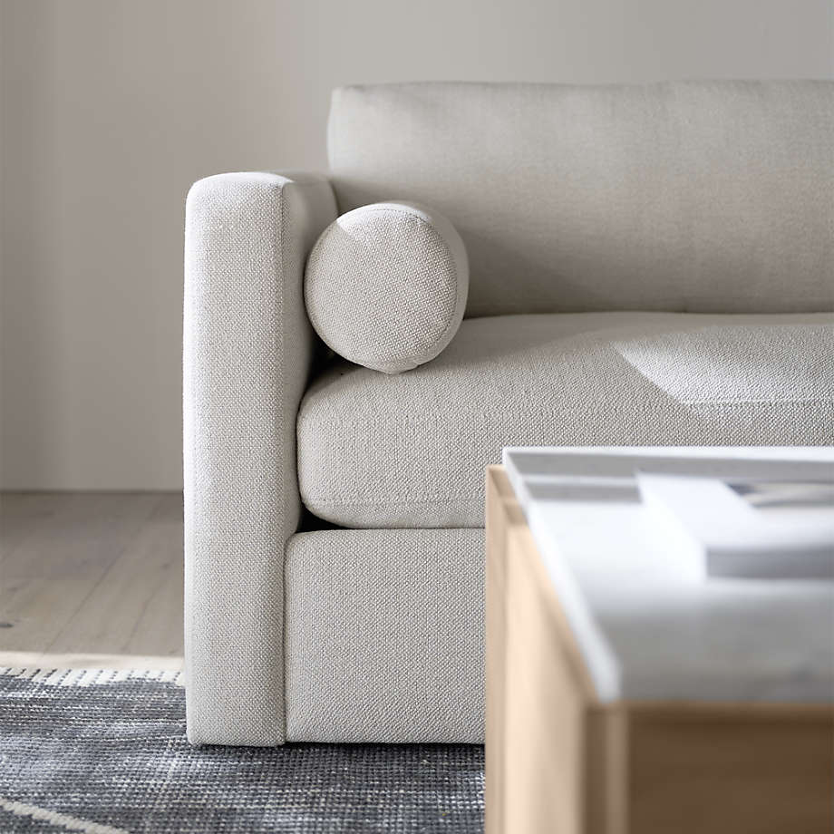 Crate and barrel online grey sectional