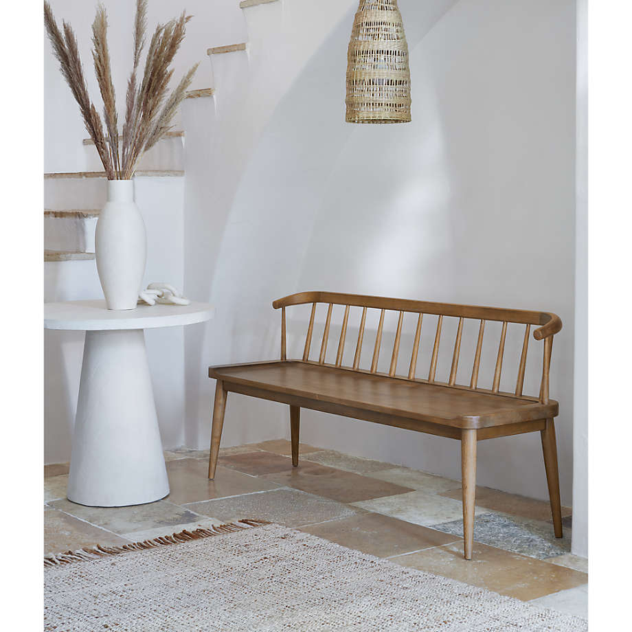 Wooden dining bench discount seat