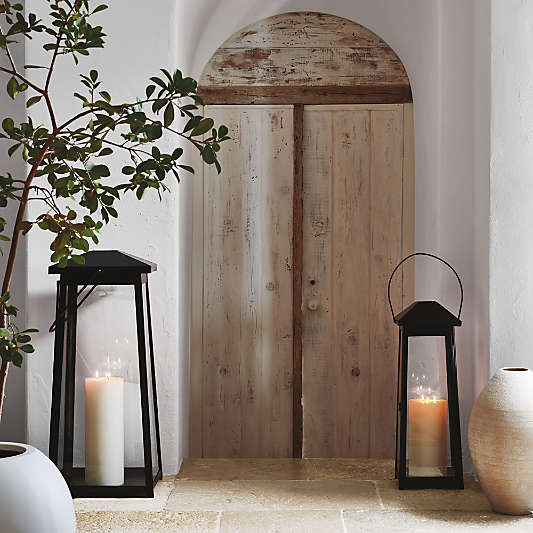 White Pillar Candle 6"x16"