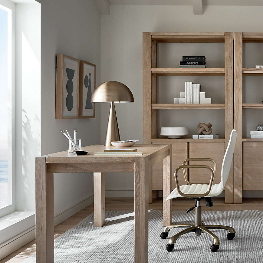 Crate and barrel ripple office chair sales