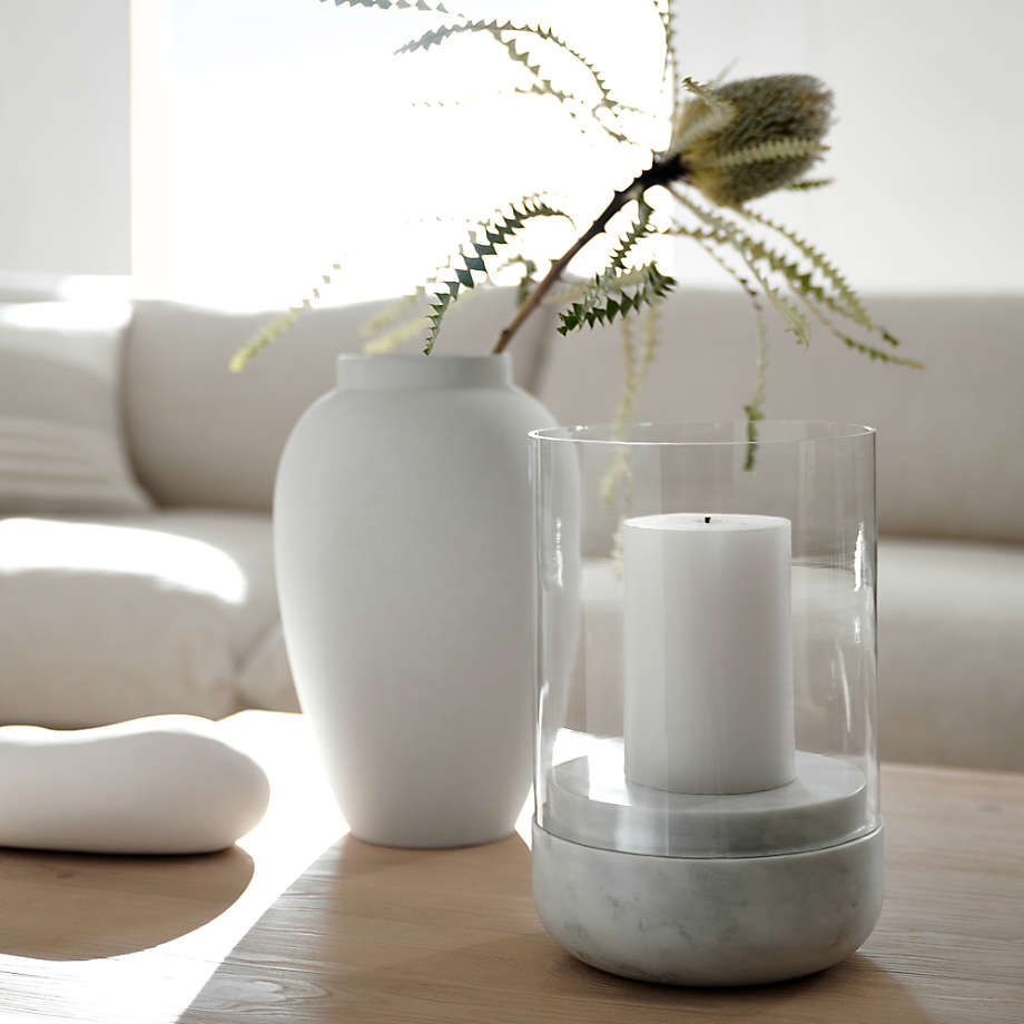 Silver and glass 2025 hurricane candle holders