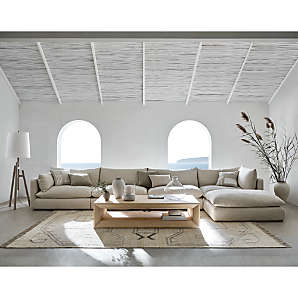 Crate and barrel outlet ottoman coffee table