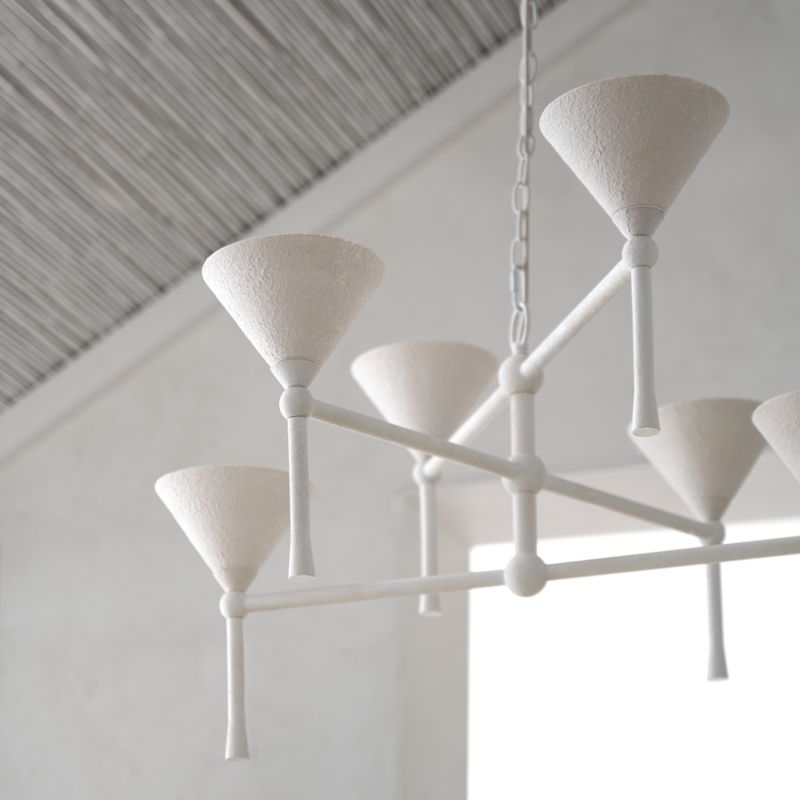 Sardinia 6-Light Plaster Chandelier - image 3 of 13