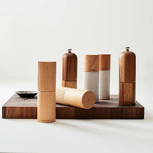 Crate & Barrel Hanno Fluted Mills