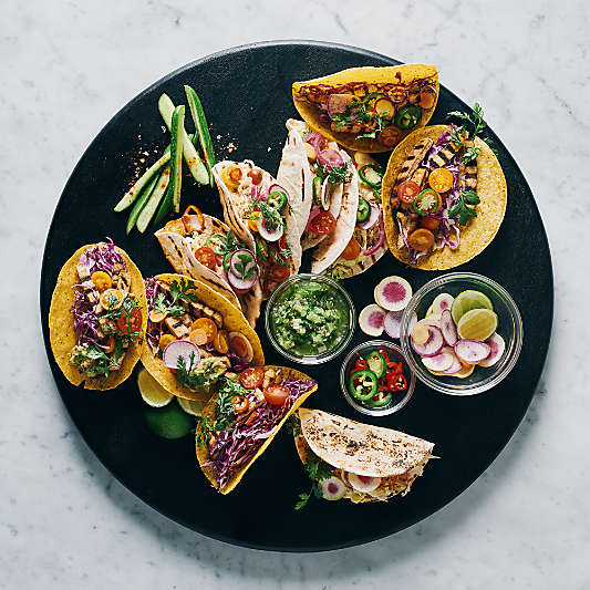 Tondo Ebonized 20" Lazy Susan