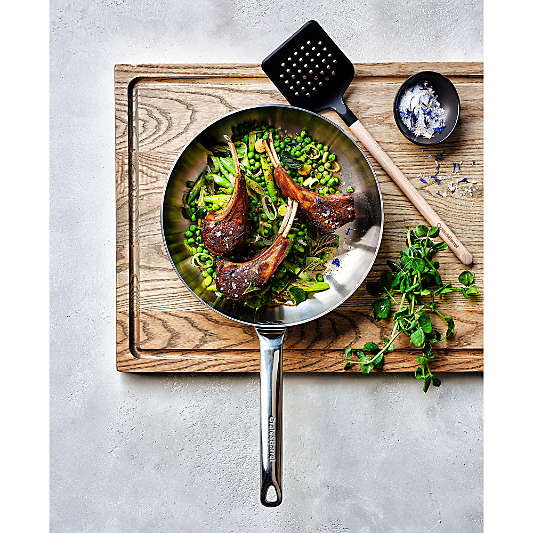 Crate & Barrel EvenCook Core ® 8" Stainless Steel Fry Pan