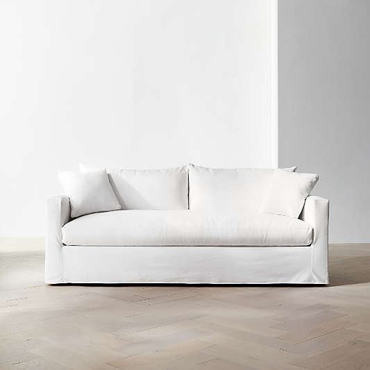 Willow II 84" Slipcovered Bench Sofa