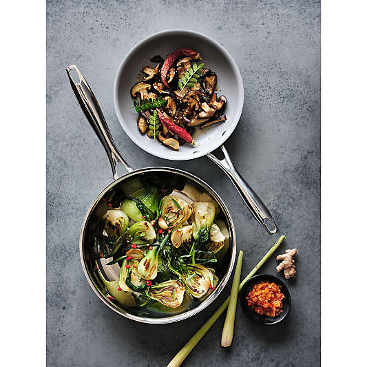 Cuisinart ® 11-Piece Matte White Stainless Steel Cookware Set