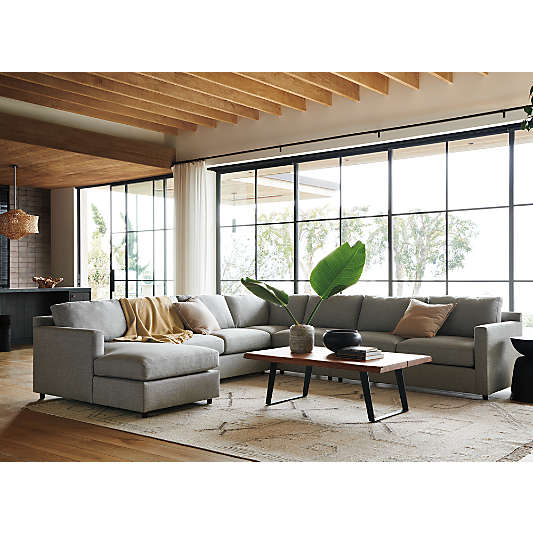 Barrett II 4-Piece L-Shaped Sectional Sofa with Chaise Lounge