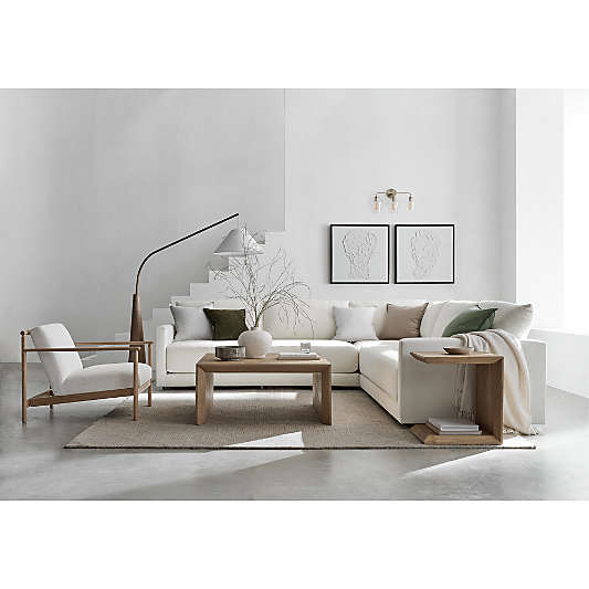 Gather 3-Piece L-Shaped Bench Sectional Sofa