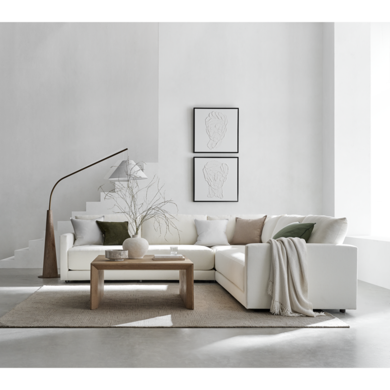 Gather Deep 4-Piece L-Shaped Wedge Sectional Sofa with Chaise Lounge - image 11 of 14