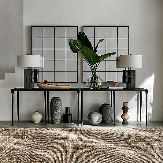 Bridget Classic Rectangular Window Pane Wall Mirror 45"x55"