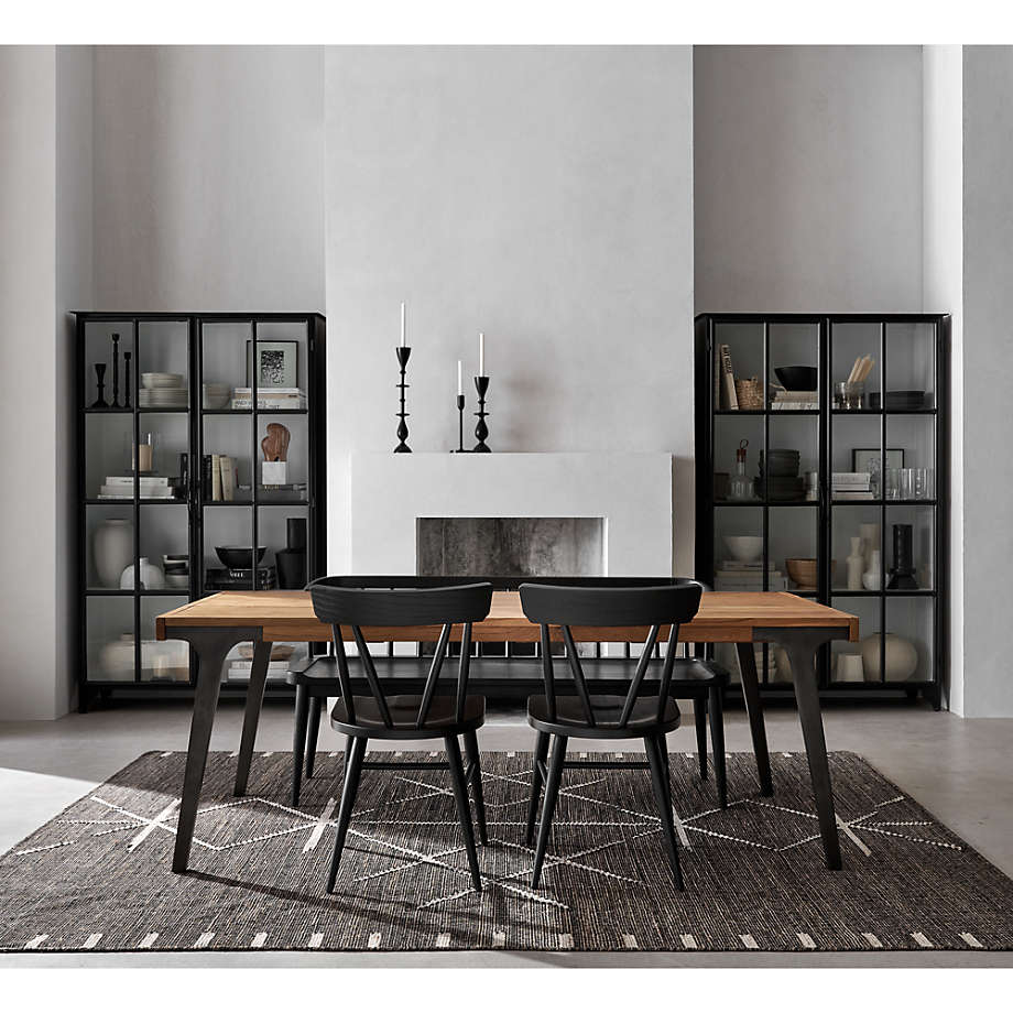 Crate and barrel online dining table extendable