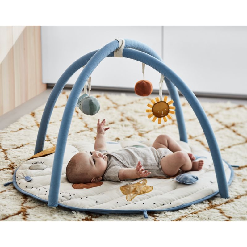 Outer Space Baby Activity Gym Play Mat - image 3 of 13