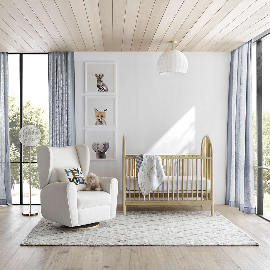 Pottery barn spindle sales crib