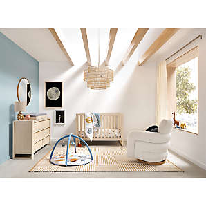 Crate and barrel store changing table topper