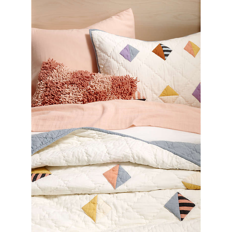 Orange shag deals pillow