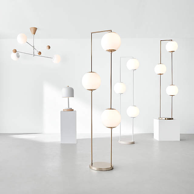 Crate and barrel shop cosmos floor lamp