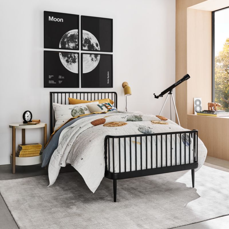 Outer Space Organic Cotton Kids Twin Quilt