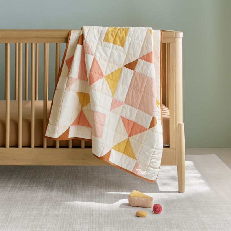 Organic cotton baby quilt sale