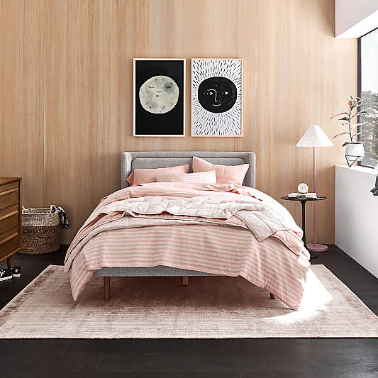 Weston Grey Upholstered Kids Bed
