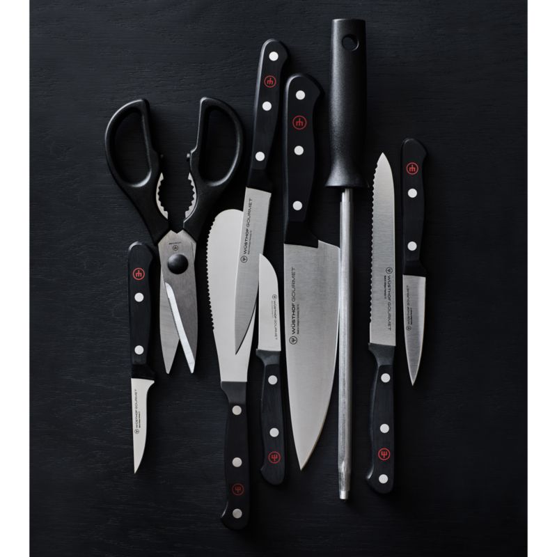 Wüsthof Gourmet Stamped 16-Piece Acacia Knife Block Set + Reviews