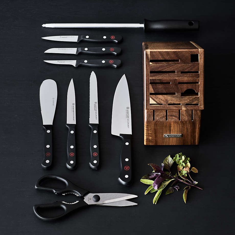 Wusthof Gourmet 16 Piece Acacia Knife Block Set