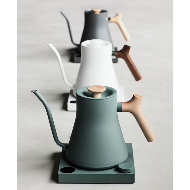 Fellow Stagg EKG Pro Electric Kettle Smoke Green with Maple Accents - image 2 of 10