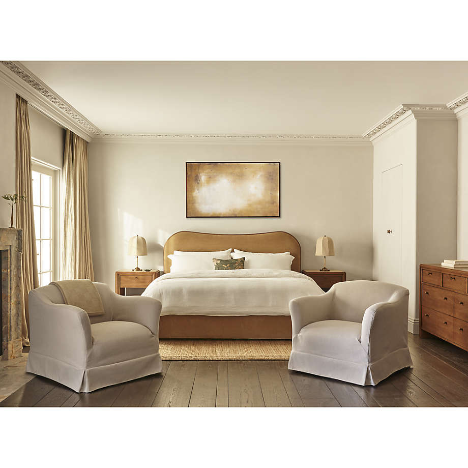 Crate and barrel on sale slipcovers for chairs