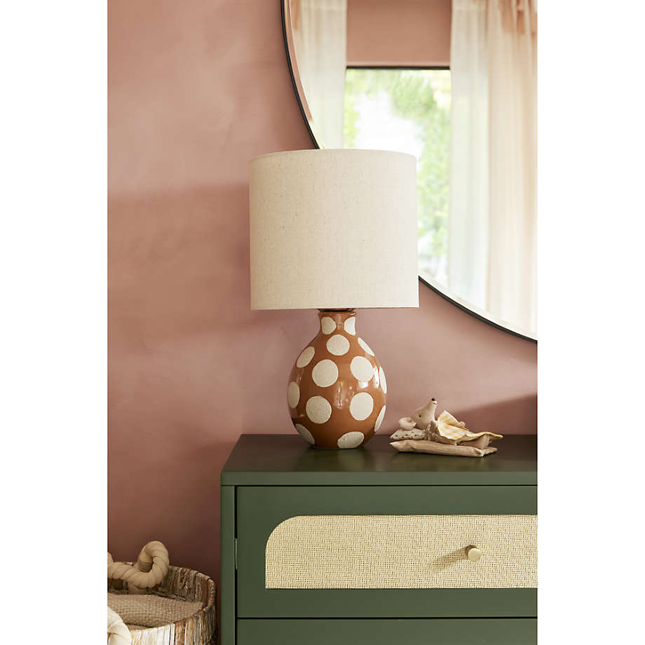 Glass table lamp online cloud island pink